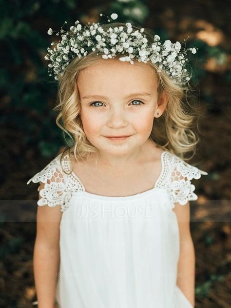 Penteado para daminha, Penteado em criança