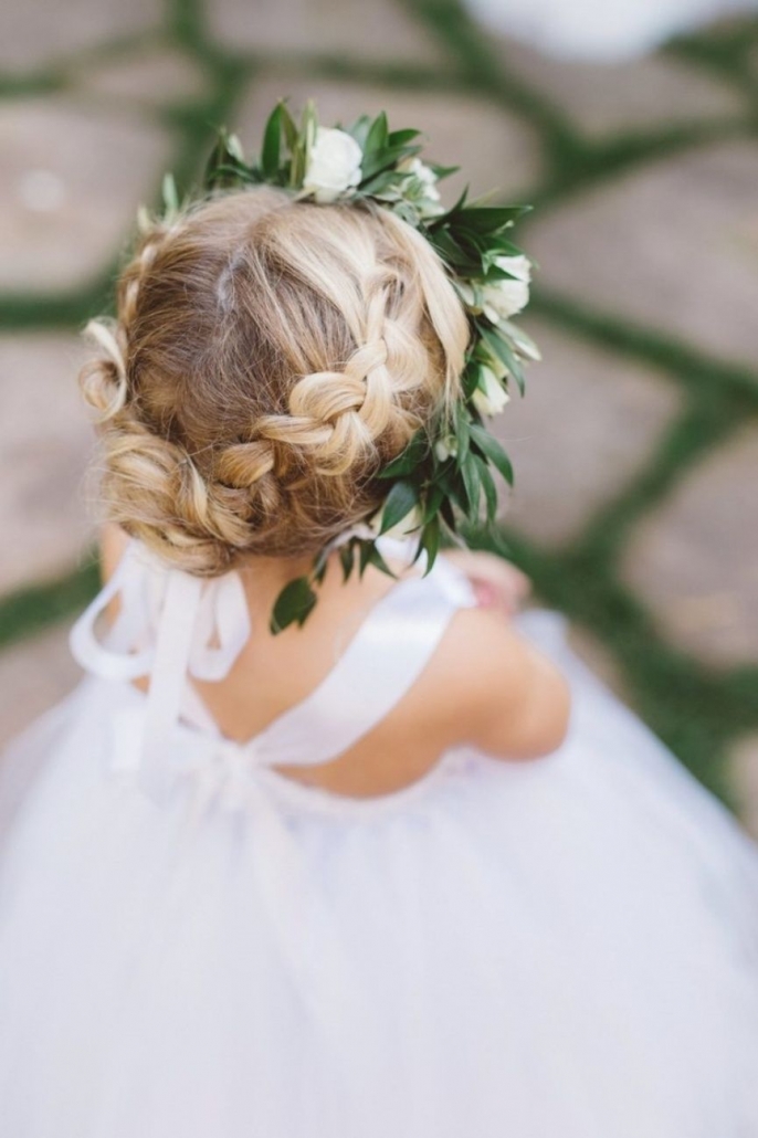 Penteado para cabelo de daminhas