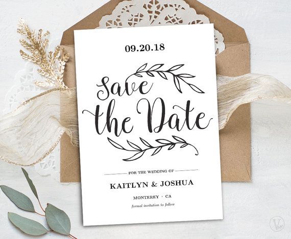 Free Printables Save The Date Cards For Weddings